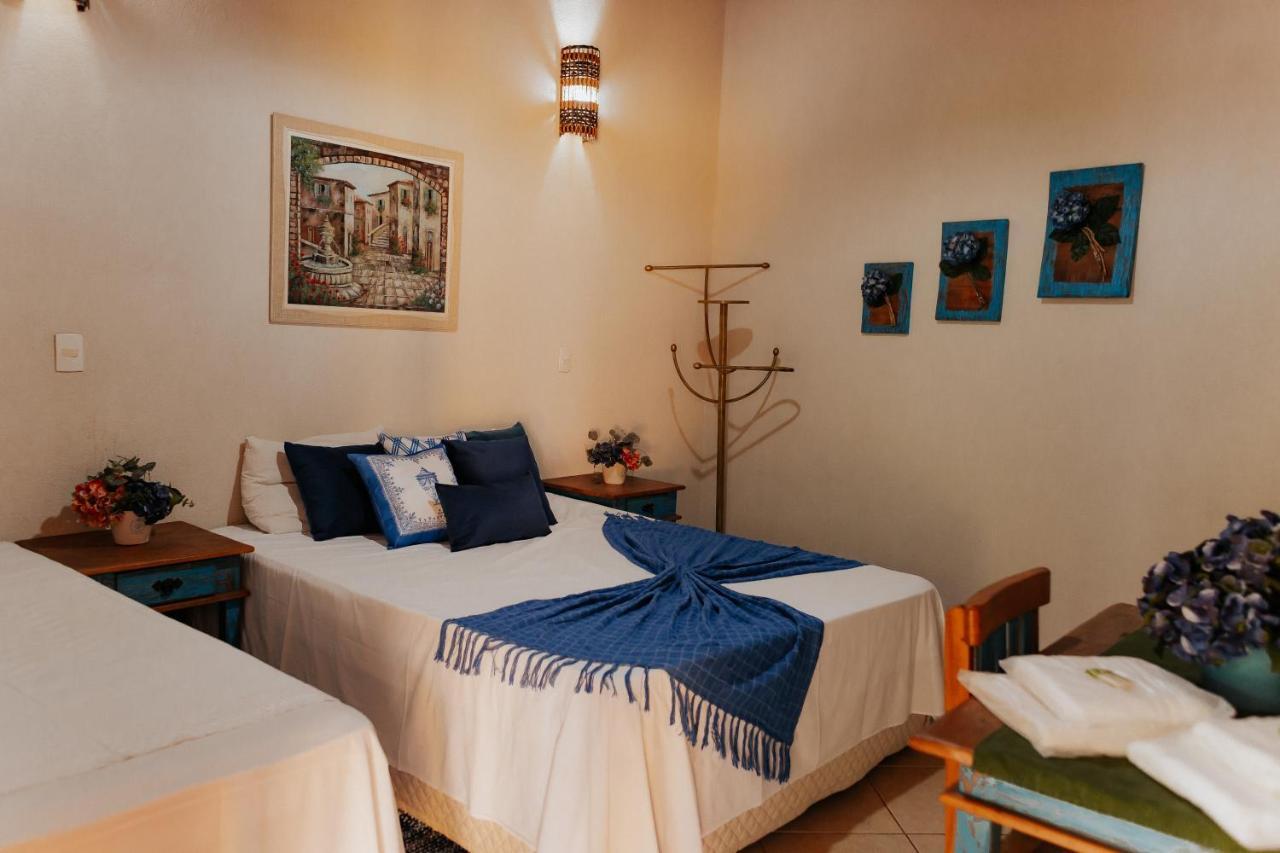 Hotel Pousada Chale Das Flores Sertaozinho Bagian luar foto