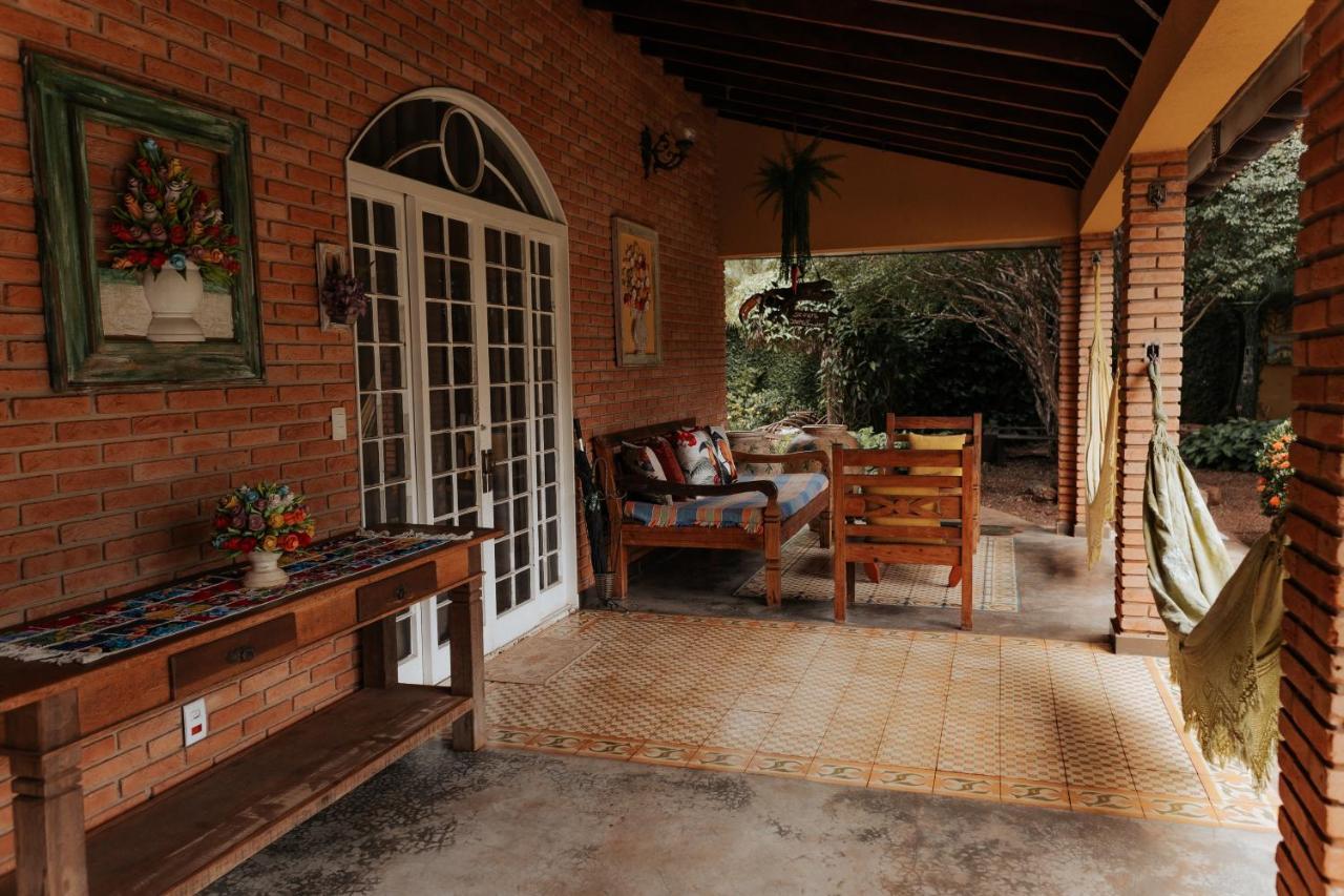Hotel Pousada Chale Das Flores Sertaozinho Bagian luar foto