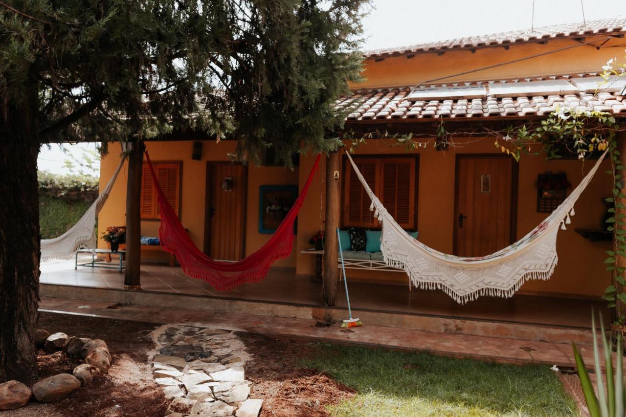 Hotel Pousada Chale Das Flores Sertaozinho Bagian luar foto