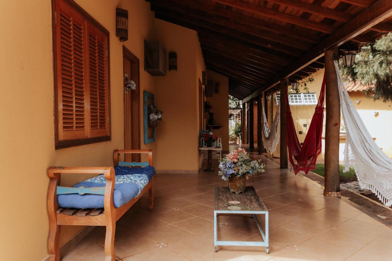 Hotel Pousada Chale Das Flores Sertaozinho Bagian luar foto