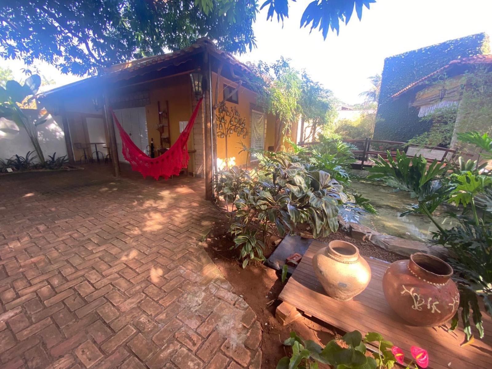 Hotel Pousada Chale Das Flores Sertaozinho Bagian luar foto