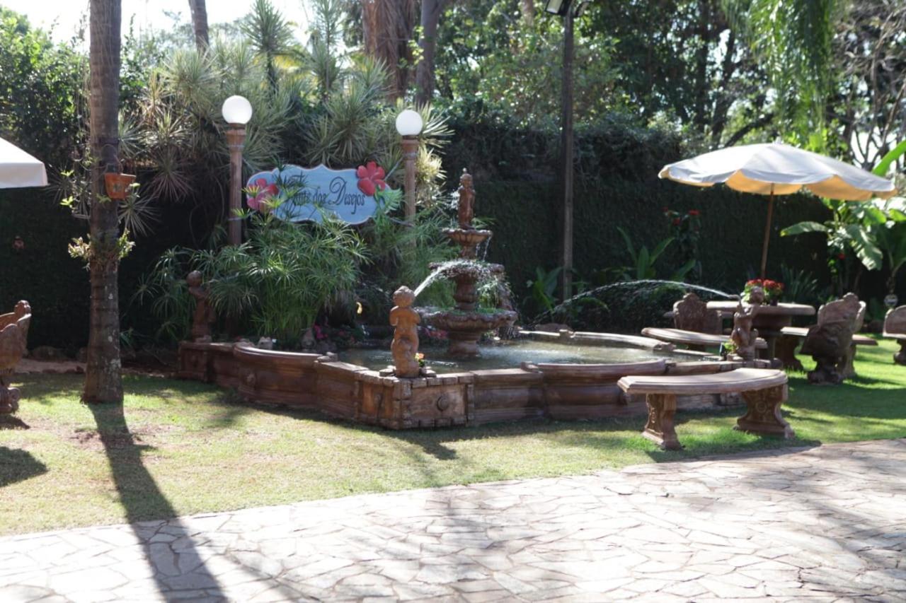 Hotel Pousada Chale Das Flores Sertaozinho Bagian luar foto
