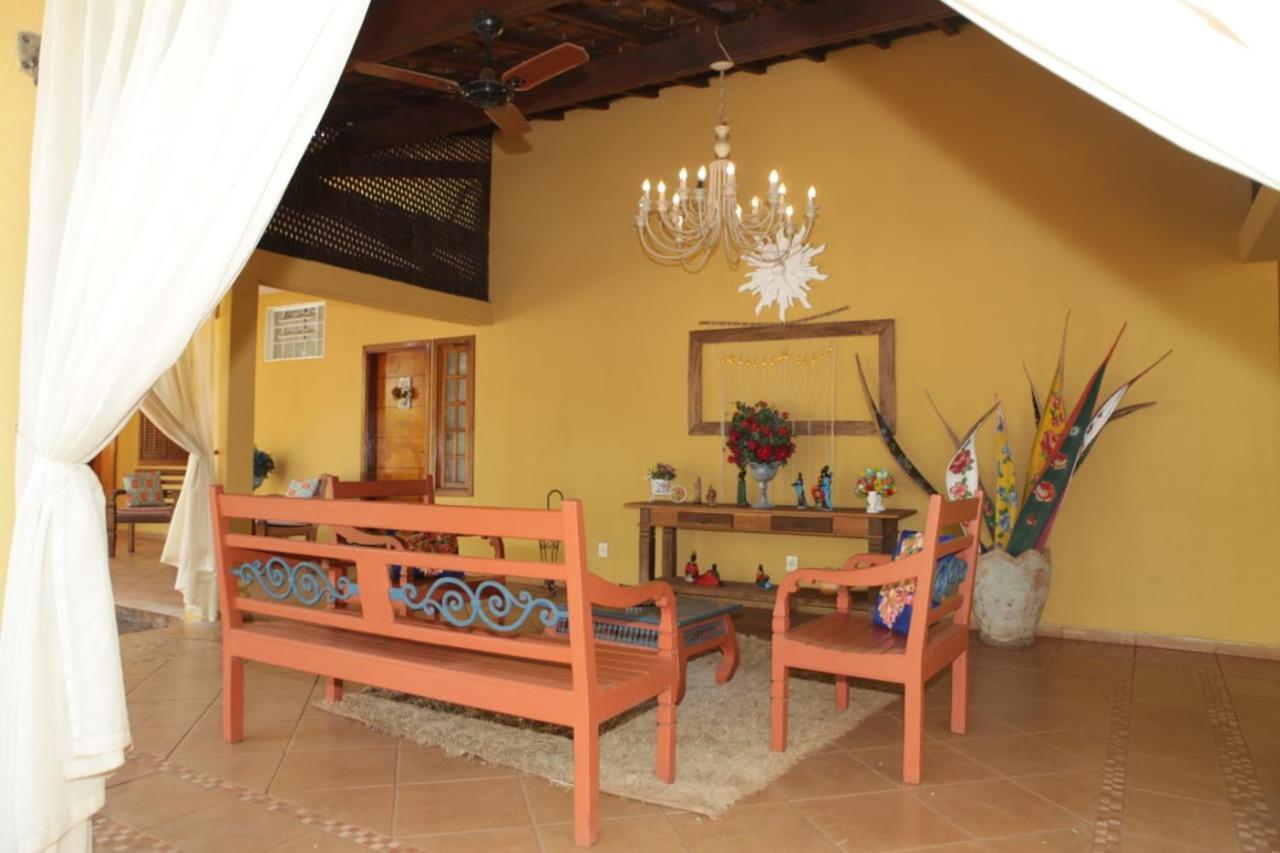 Hotel Pousada Chale Das Flores Sertaozinho Bagian luar foto