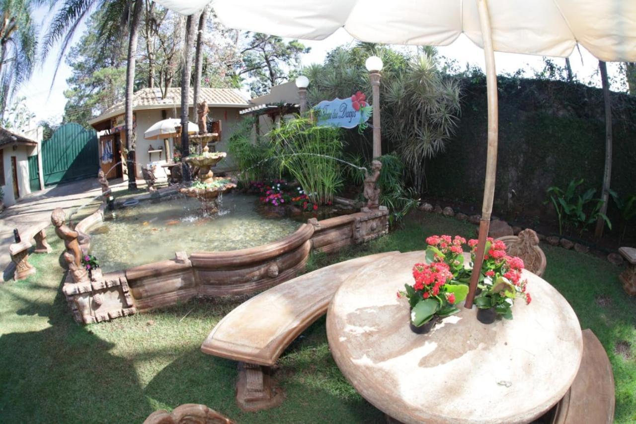 Hotel Pousada Chale Das Flores Sertaozinho Bagian luar foto